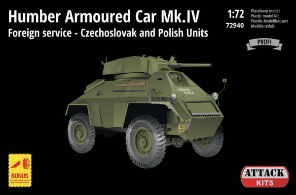 Humber Armoured Car Mk.IV - Czechoslovak and Polish Units / 1:72