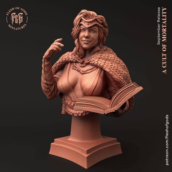 Cult Leader - Female Wizard -Bust-