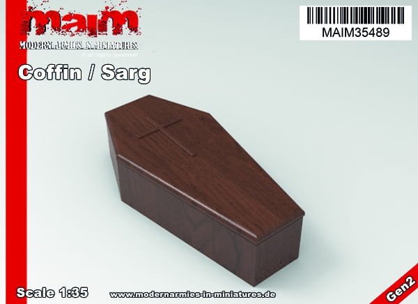 Coffin - Sarg / 1:35