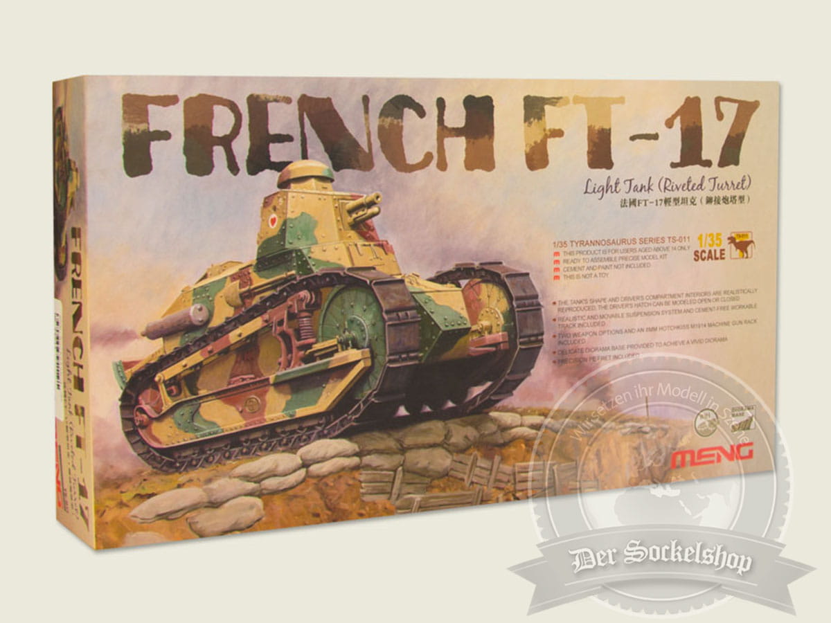 1//56 scale 28 mm  FT 17 French Tank