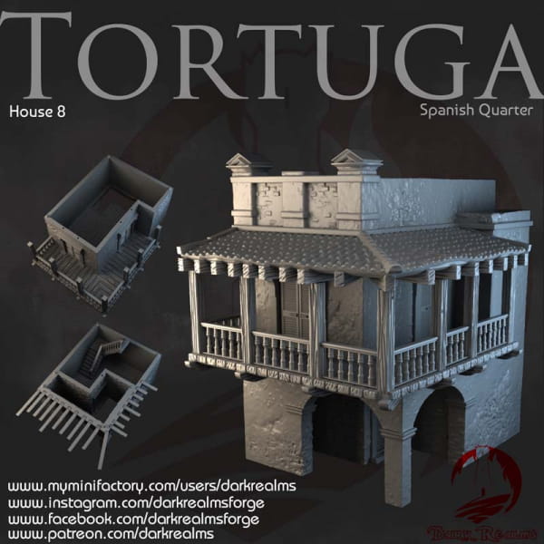 Tortuga Spanish Quarter - House #8