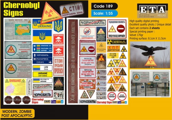 Chernobyl Signs / 1:35