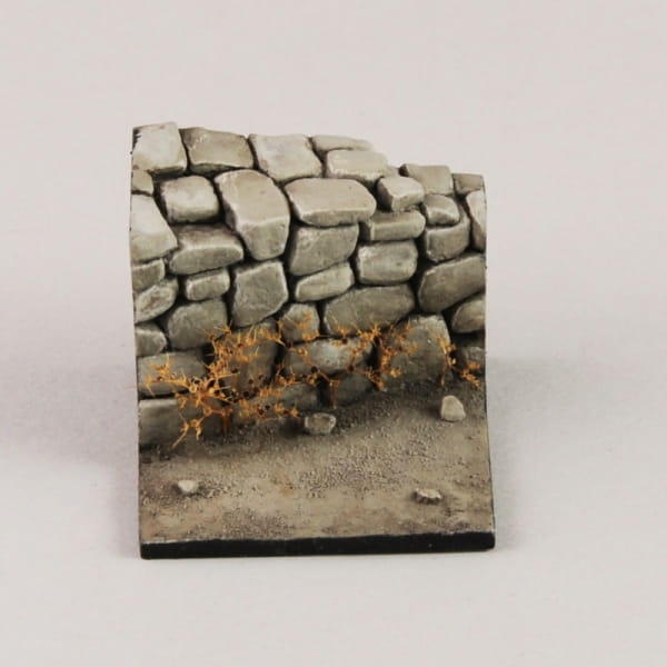 Base with Stone Wall / 1:35 - 1:32