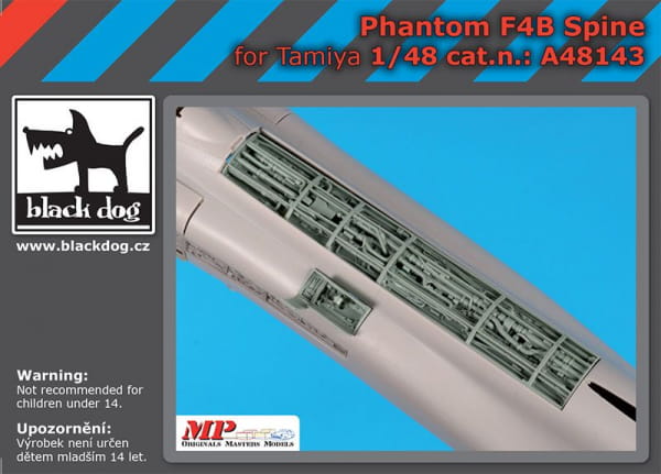 Phantom F4B spine - Tamiya - / 1:48