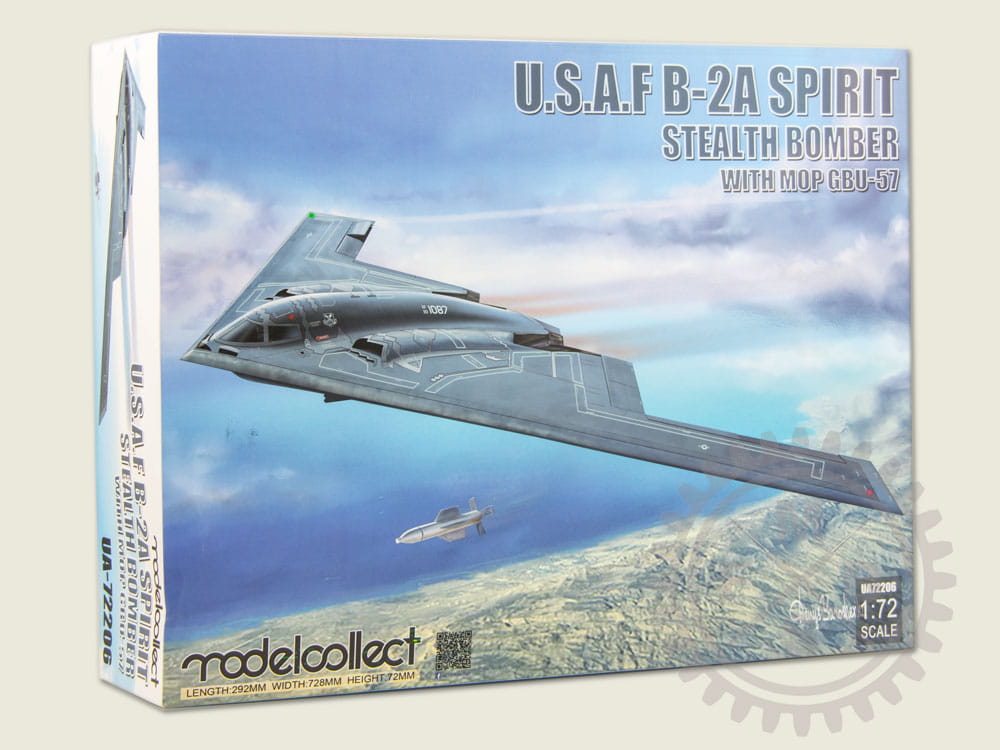 Modelcollect Model Kit UA72206 USAF B-2A Spirit Stealth Bomber