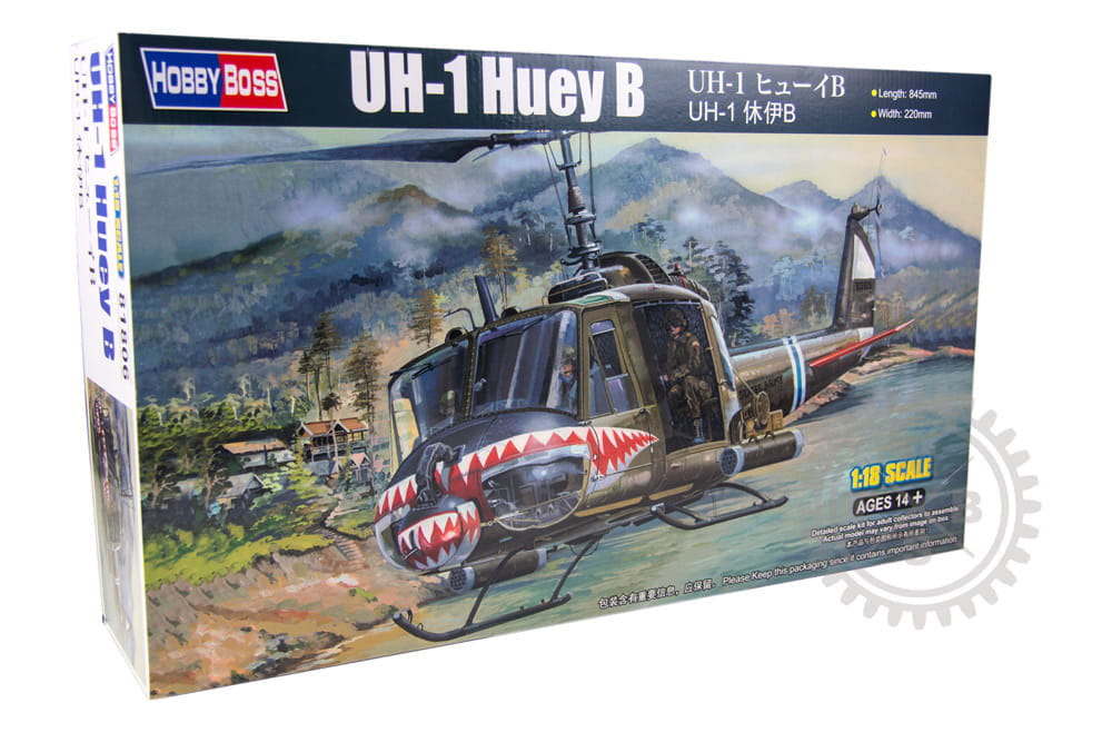 Hobby Boss No. HB81806 - UH-1 Huey B / 1:18 | Flugzeuge + Helikopter ...