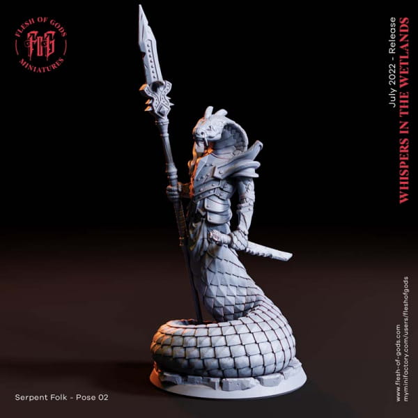 Serpent-Folk Warrior #02