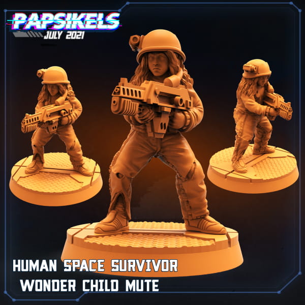 Human Space Survivor - Wonder Child Mute