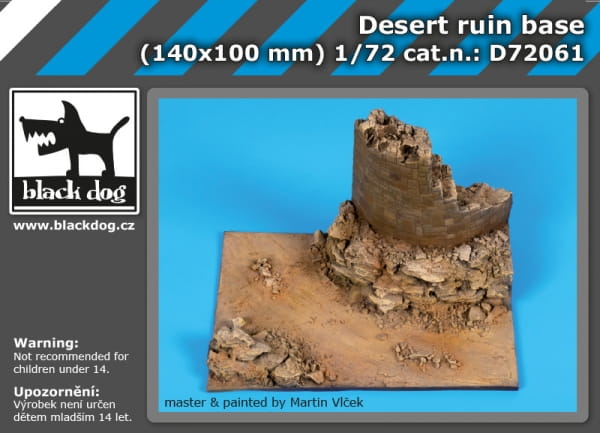 Desert ruin base / 1:72