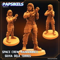 Space Crew Maintenance Silvia del Torres